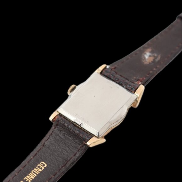 Vintage 1952 Bulova Ardsley Men's Mechanical Wristwatch 10BT USA 10k RGP & Steel - Picture 3 of 5